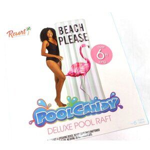 Summer Swimming Pool Candy Deluxe Pool Raft 6ft. New in Box